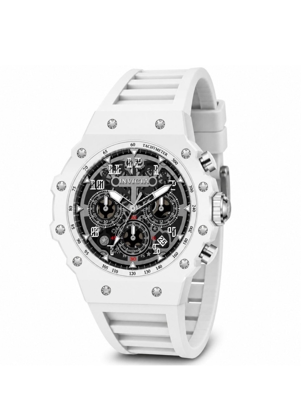 Invicta Racing Vaulthan Men's Watch - 44mm. White (69668)